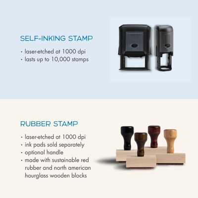 Round Traditional Address Stamp | Custom Address Stamp | Self-Inking Stamp | Personalized Address Stamp - image3